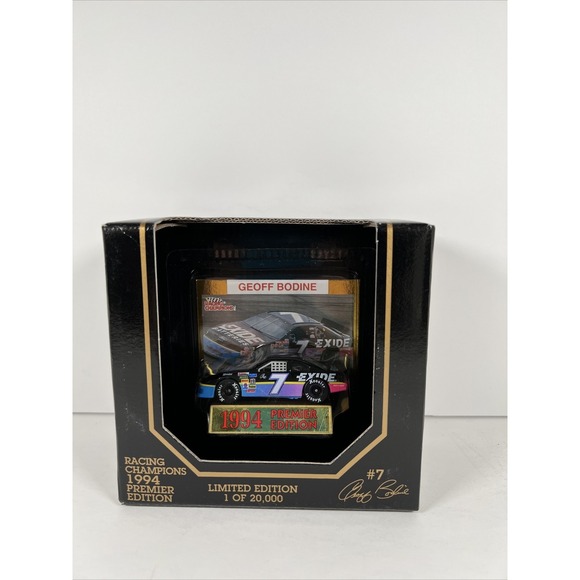 Racing Champions Other - Racing Champions NASCAR 1994 Premier Edition Jeff Bodine #7 1:64 Scale NIB